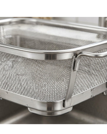 Modusly Over Sink Stainless Mesh Draining Basket 14 Inch