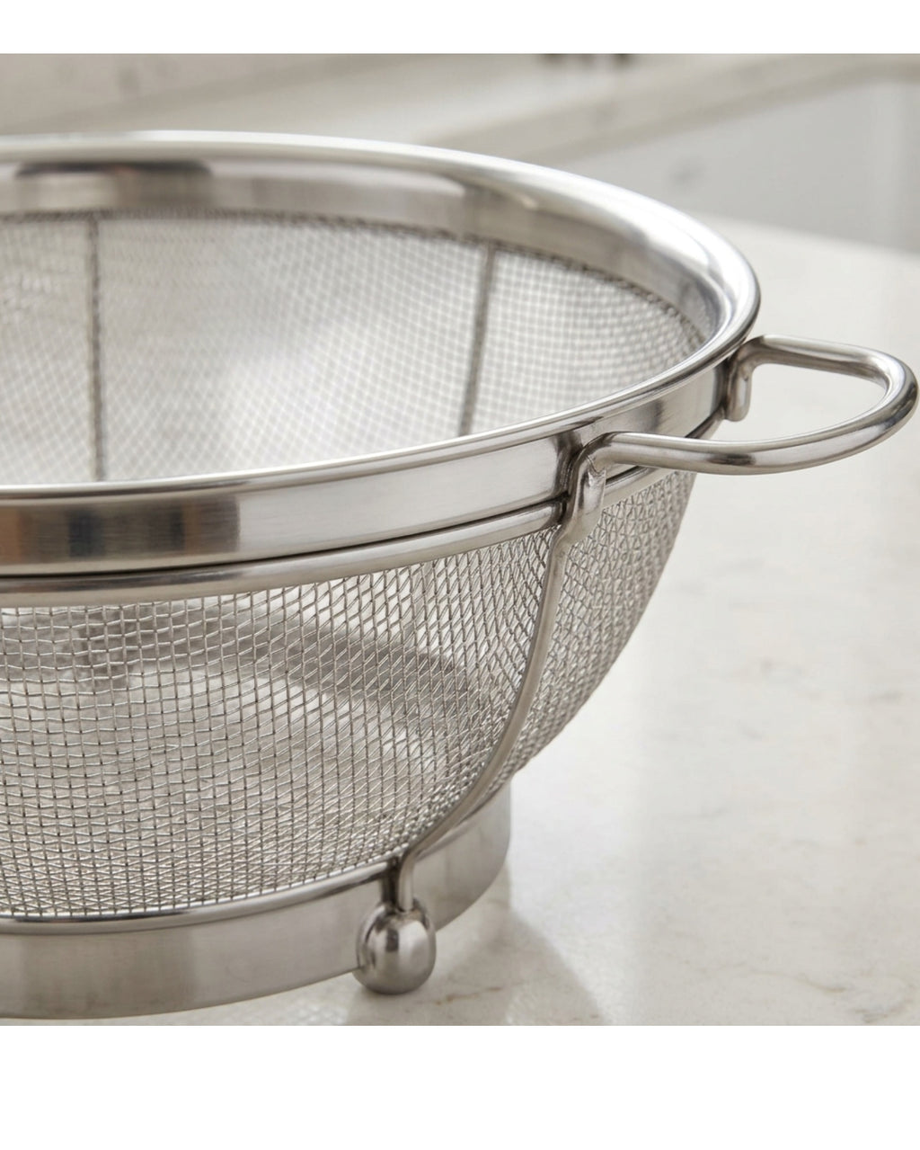 Modusly Stainless Mesh Colander Basket 9 Inch Round