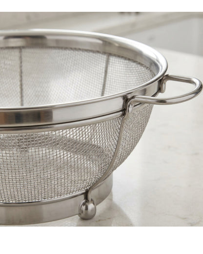 Modusly Stainless Mesh Colander Basket 9 Inch Round